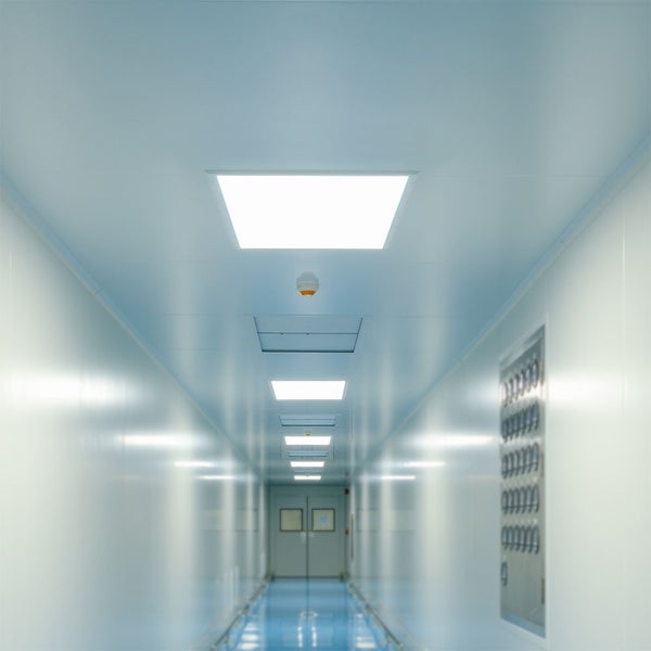 Weiße LED-Paneele - UGR<19 - 62x62 - IP20 - 45W - 3600 Lumen - 3000K 6 Stück/Packung