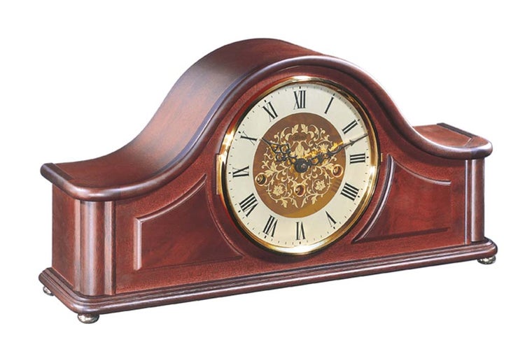 Hermle 21142-070340 Kaminuhr Mahagoni 4/4 Westminster