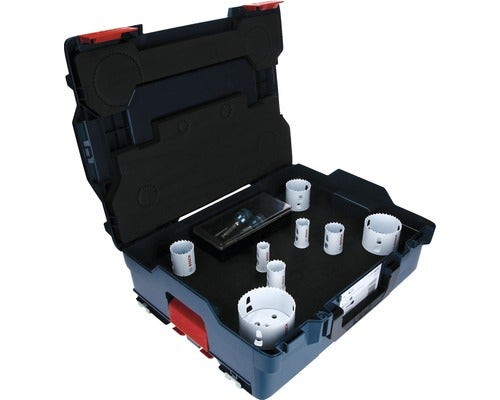 Lochsägen-Set in Werkzeugkoffer