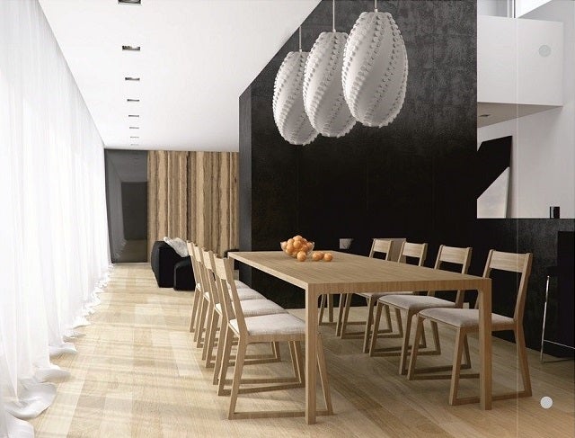 Moderne Hängelampe Weiß 45 cm | Wohnzimmer Esszimmer Leuchte