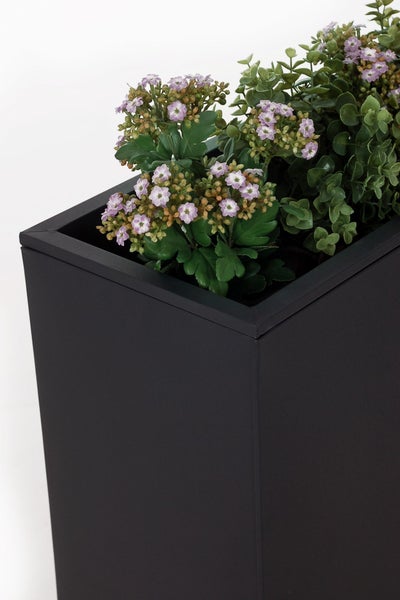 VIVANNO Raumteiler ELEMENTO 75x25x90 cm Zink Anthrazit matt