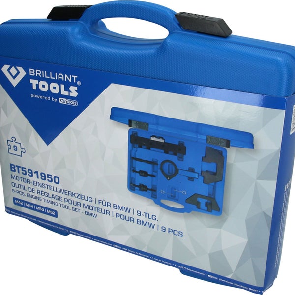 Brilliant Tools Motor-Einstellwerkzeug für BMW, 9-teilig, im Koffer