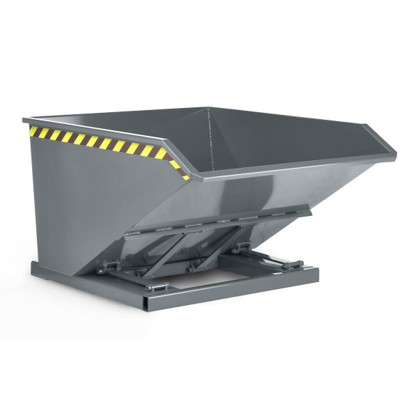 RR Industrietechnik Muldenkipper Typ RTK-100 1580x1450x780mm 1000dm³ RAL 7005 Mausgrau