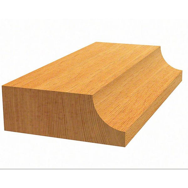 Holzprofilleiste mit abgerundeten Kanten