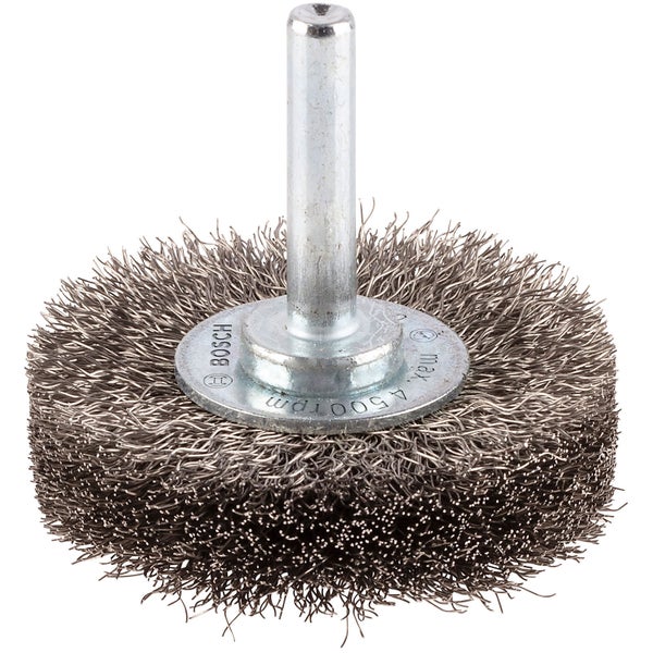 Bosch PRO Stainless Steel clean Scheibenbürste 50 x 0,20 mm gerader Schaft - 2608622120