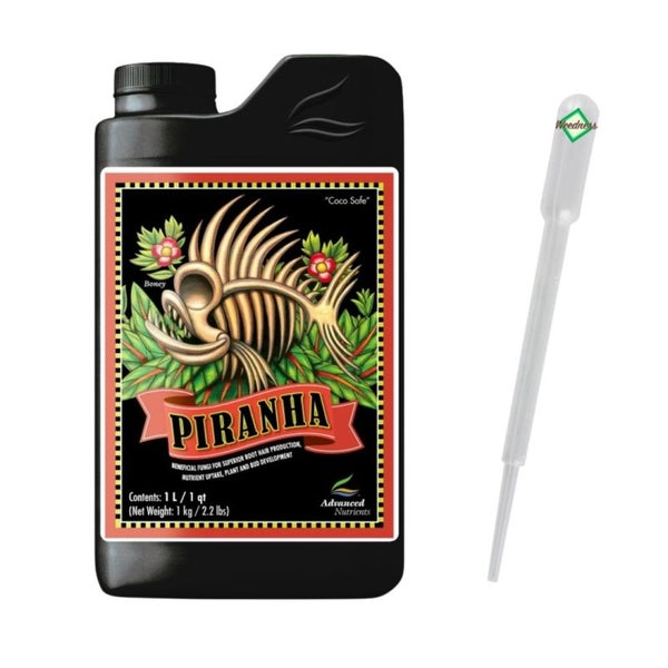 Advanced Nutrients Piranha 500 ml– Organischer Wurzelbooster mit Pilzkulturen für Starkes Wurzelwachstum, Optimale Nährstoffaufnahme & Gesunde Pflanzen