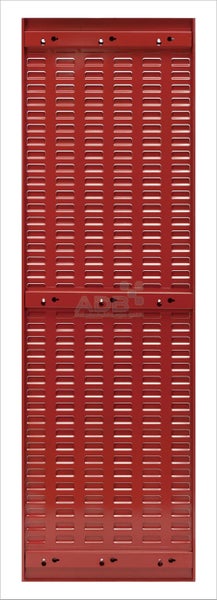 PROREGAL Orthogonale Schlitzplatte HxB 148,2 x 45,6 cm Verkehrsrot