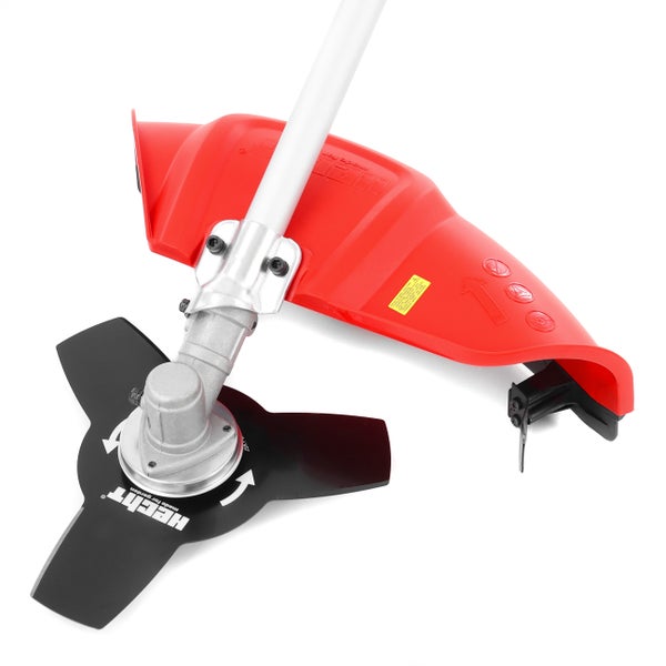 Hecht Grasschneider mit Schneidkopf und Schutzvorrichtung