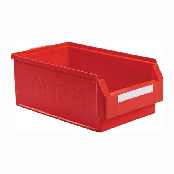 KAPPES Sichtlagerkasten L 500 x B 300 x H 200 mm rot - 6002.00.0151