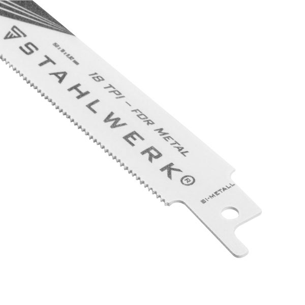 Stahlwerk Säbelsägeblatt für Metall, 18 Zähne pro Zoll
