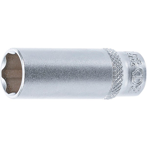 BGS Steckschlüssel-Einsatz Super Lock tief Antrieb Innenvierkant 6,3 mm (1/4) SW 13 mm - 2973