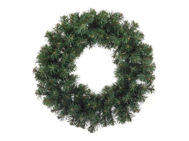Künstlicher Adventskranz aus Tannenzweigen für Dekorationen