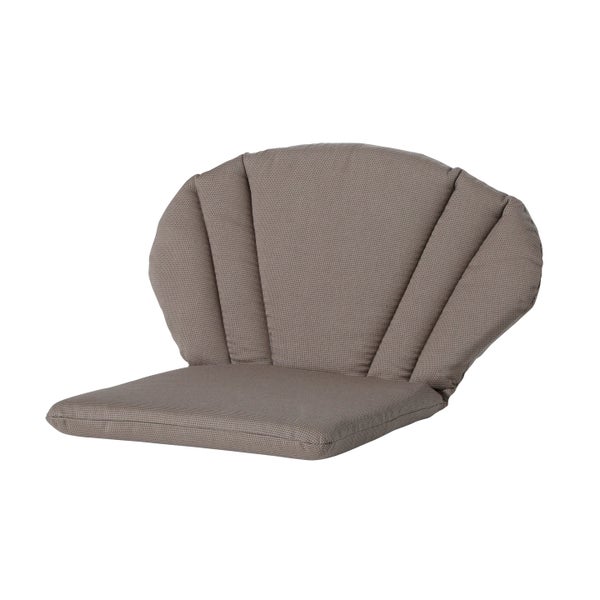 Gartenstuhlauflage Elegance Rib liver - Ca. 91x70 cm
