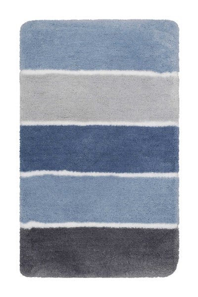 Badteppich Blau Grau Rio Marina Homie Living 70x120 cm