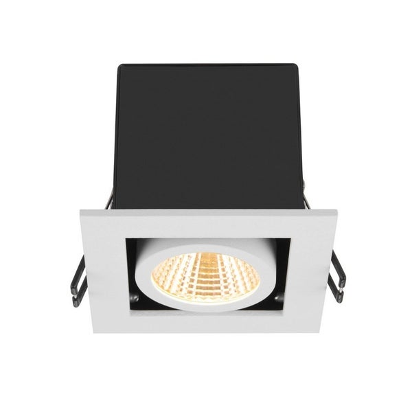 LED Deckeneinbauleuchte Kadux in Weiß 7,5W 770lm 1-flammig