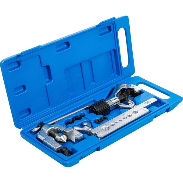 Rohrbiegegerät-Set in blauem Kunststoffkoffer