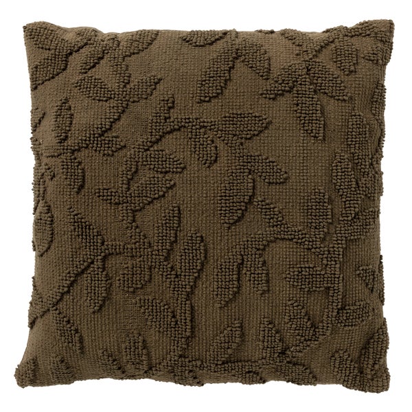 Hoja Dekokissen - Mit Blumenmuster 45x45 cm, Grün