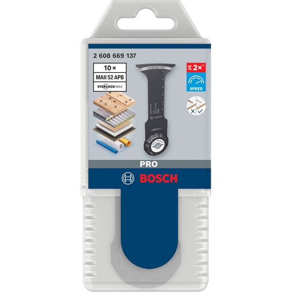 Bosch PRO MAII 52 APB Blatt für Multifunktionswerkzeuge 52 x 75 mm - 2608669137