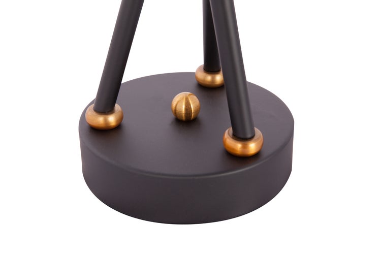 Gold Tischlampe Design Modern Schwarz Tischleuchte Lampe Leuchte | Wohnzimmer Esszimmer Leuchte