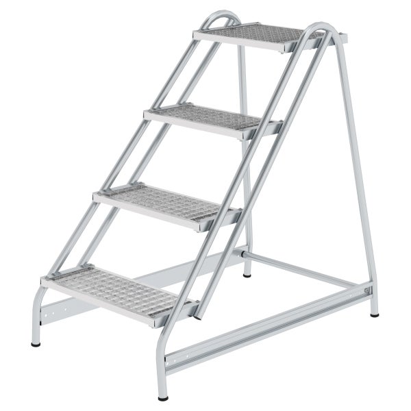 Gerüsttreppe mit vier Stufen