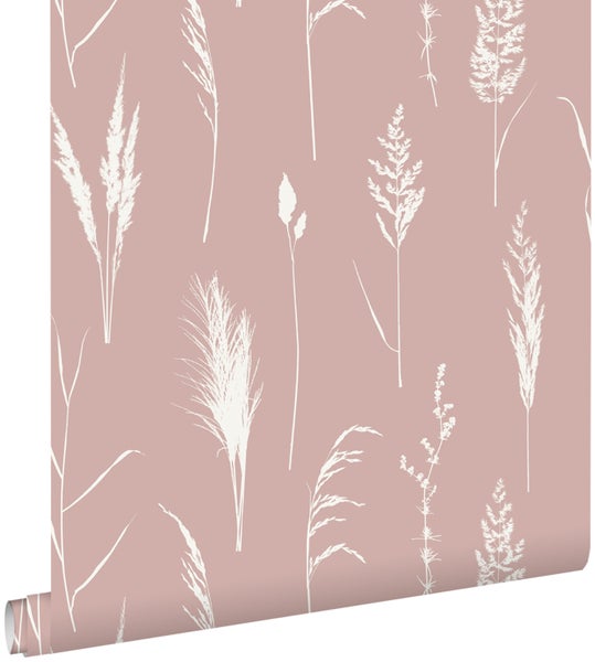 Tapetenrolle mit Gräser-Motiv