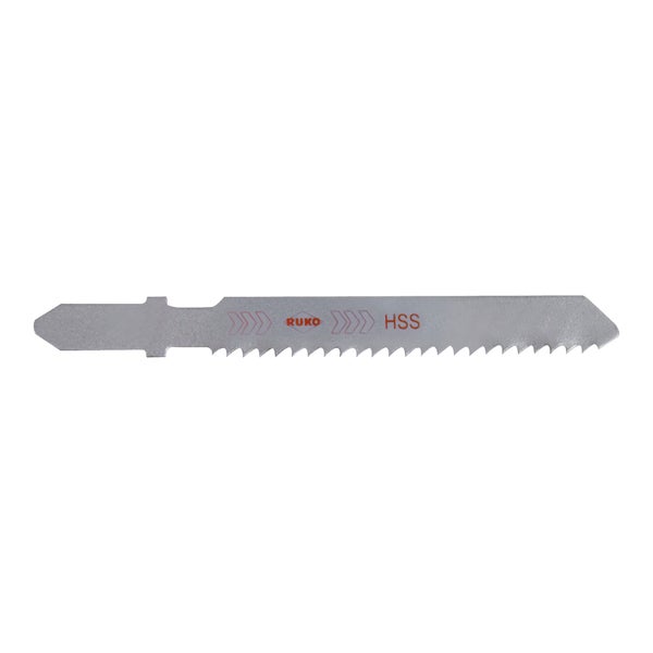 RUKO 5x Stichsägeblatt 8011 HSS blank gewellt - 3218011