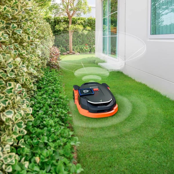 Mähroboter Segway Navimow X330E, 23,5cm bis 3000m², mit App, ohne Begrenzungsdraht mit GPS-RTK Technologie und KI-gestützte Kartierung, inkl. RTK-Antenne