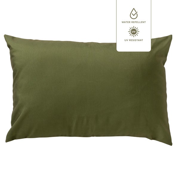 Santorini Outdoor Kissen - 40x60 cm Grün - Mit Reißverschluss