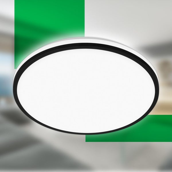 EEK A LED Deckenlampe Deckenleuchte Küche Flach Indirektes Licht Effizienz A