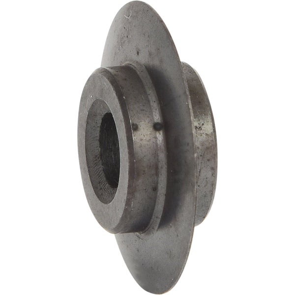 Ersatzschneidrad für Rohrabschneider aus Metall.