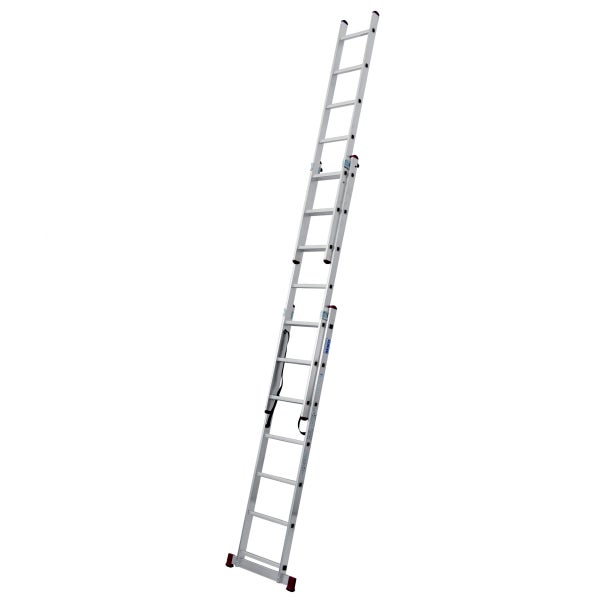 Krause Corda Aluminium-Vielzweckleiter 3x7 Sprossen