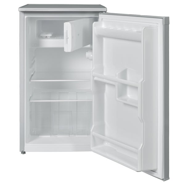 Telefunken Kühlschrank mit 2-Sterne Gefrierfach Freistehend 81 Liter Kühlschrank klein CF-32-152-S silber
