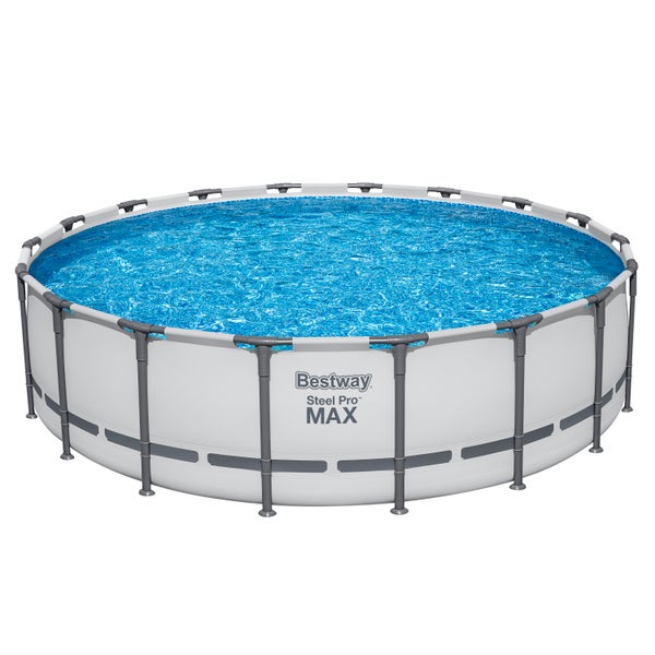 Bestway Steel Pro MAX runder Aufstellpool mit Stahlrahmen.