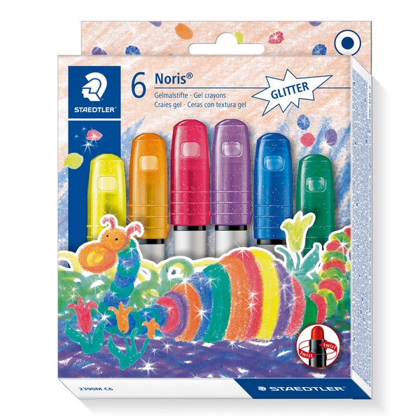 STAEDTLER Gelmalstifte Noris Glitter 6er Set