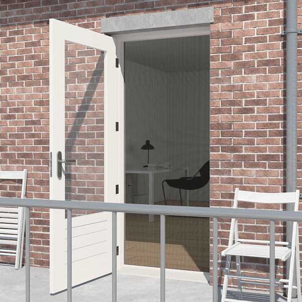 Livn Rollo Basic 105x235cm weiß