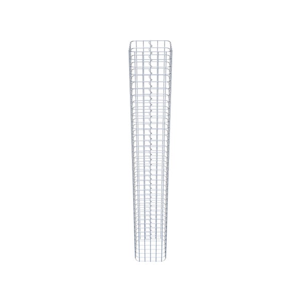 Gabionensäule 27 x 27 cm MW 5 x 5 cm eckig - Höhe: 1,90 m