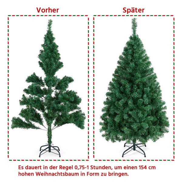 Künstlicher Weihnachtsbaum auf Ständer