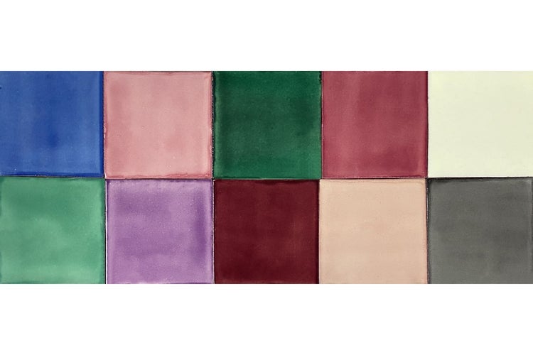 Fliesenmuster mit verschiedenen Farben