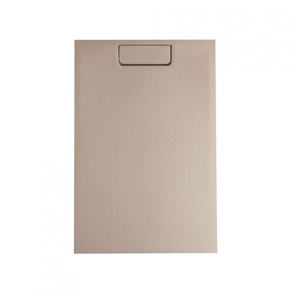 Duschwanne 80X100  in Steinoptik Mineralguss ultra flach | Mart