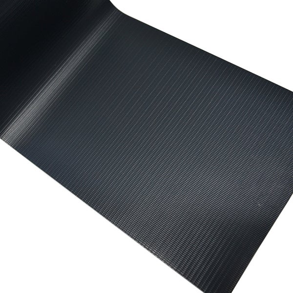 Home Deluxe - PVC Sichtschutz Zaunfolie MATA - Dunkelgrau - 1 Rolle je 35 Meter