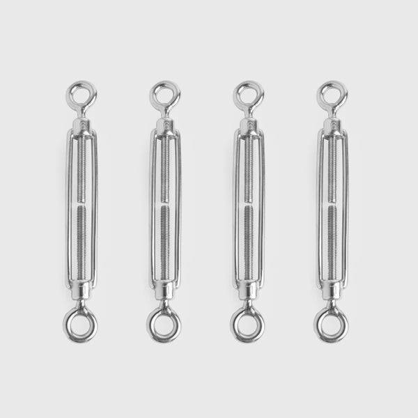 Spanner M6 Edelstahl 4 Stück Für Sonnensegel - Maanta®