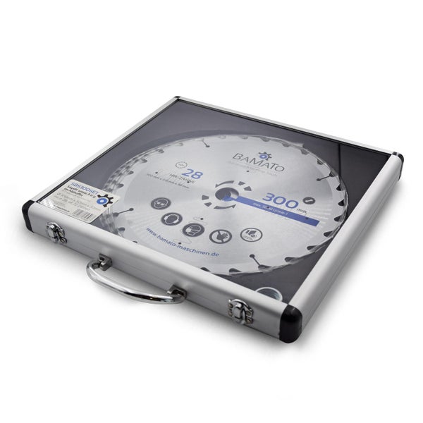 Bamato Sägeblätterset im Aluminiumkoffer mit 28, 48 und 72 Zähnen