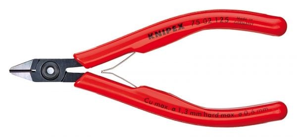 Knipex Elektronik-Seitenschneider 125 mm - 7502125