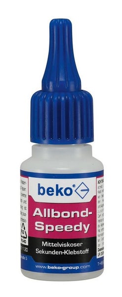 Beko Allbond-Speedy Sekundenkleber, mittlere Viskosität
