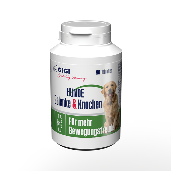Gigi Hunde Gelenke und Knochen Tabletten, 90 Stück
