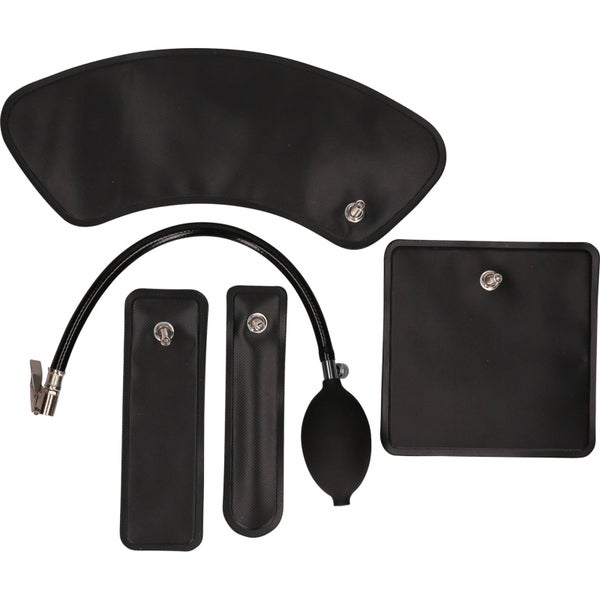 Manuelles Aufblaswerkzeug mit verschiedenen Aufsätzen