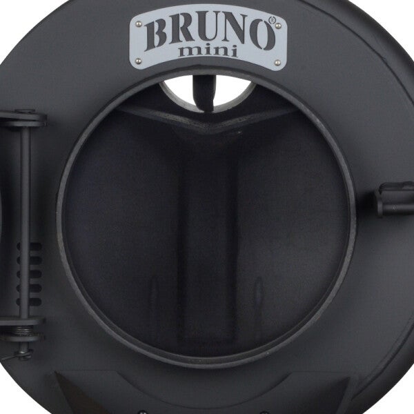 Werkstattofen Bruno Mini II mit Herdplatte inkl. Untergestell Klassik & Seitenverkleidung Quattro