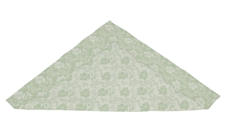 FRANK FLECHTWAREN|Tischdecke Lindengrün, 85 x 85 cm, POLYESTER