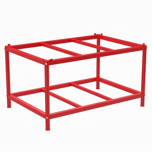 Metallkonstruktion für ein Aquarium