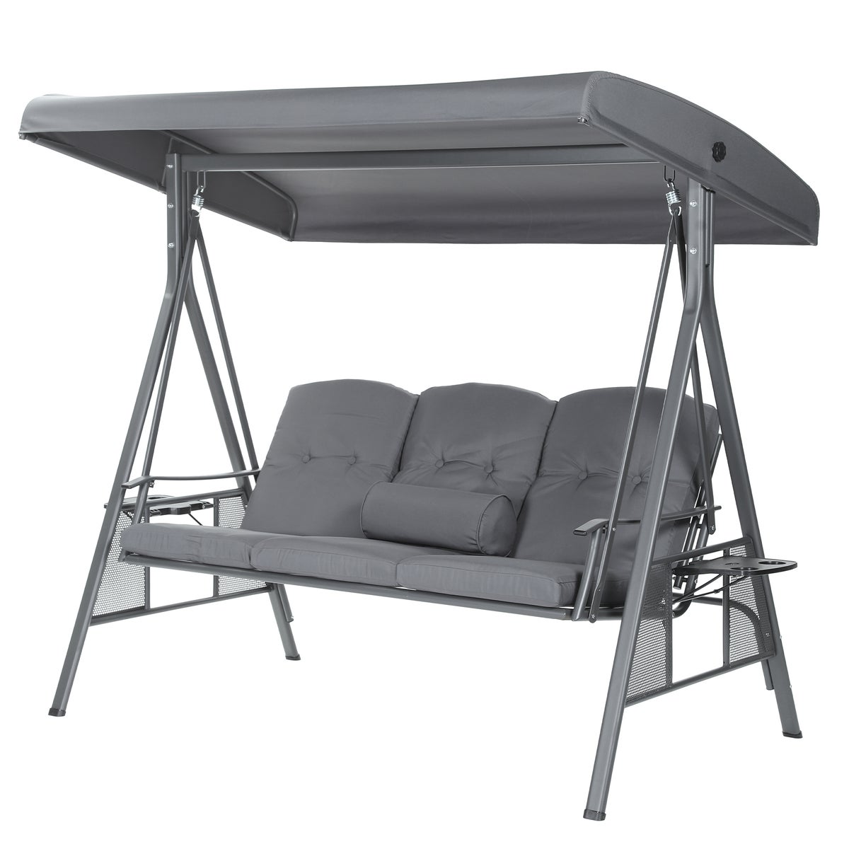 Home Deluxe Hollywoodschaukel DESCANSO - Farbe: Grau